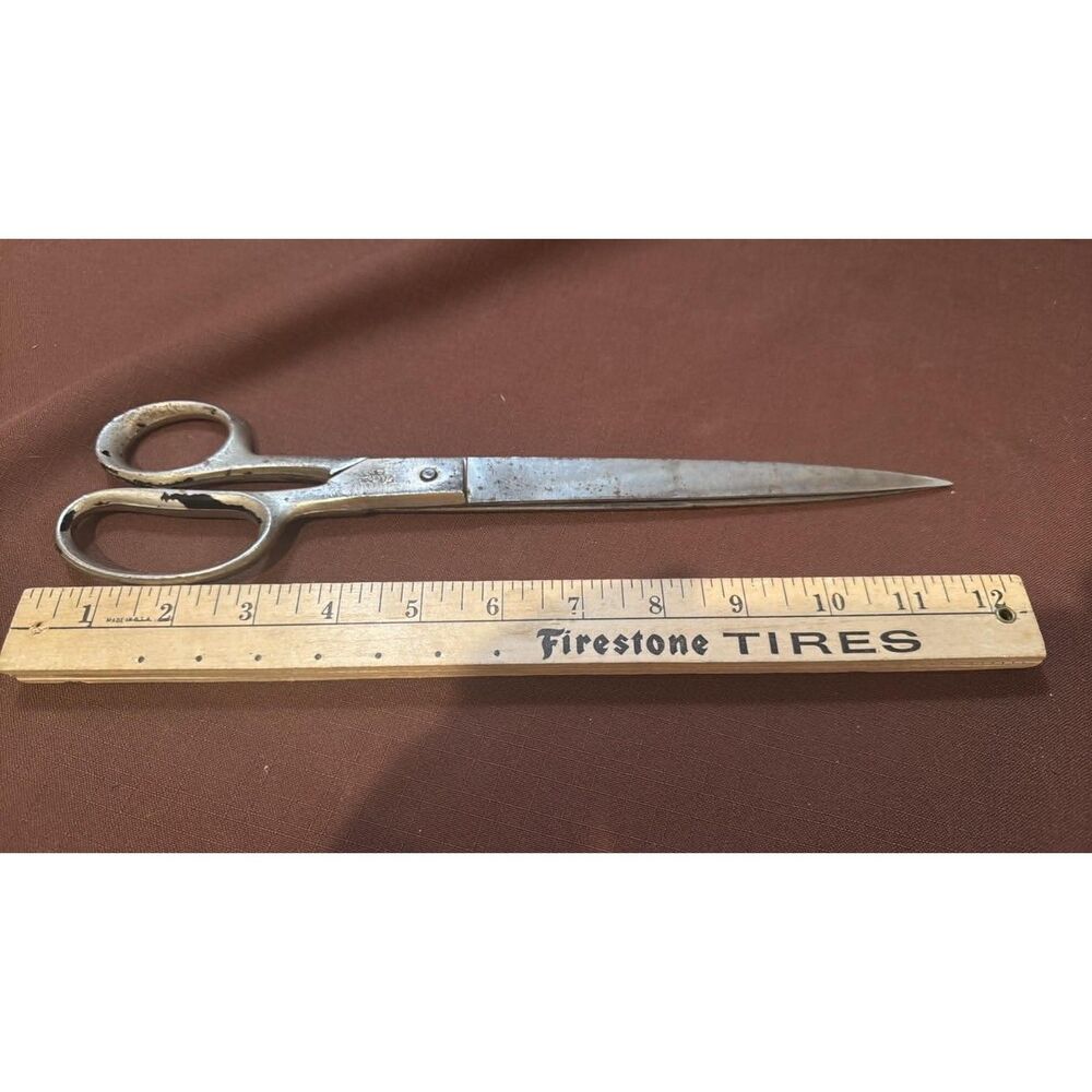 Vintage I.P. Hyde Taylor Shears XX12 " USA Southbridge Mass